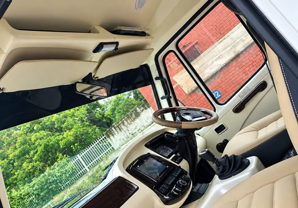 Tempo Traveller driver cabin - Agra Cabs